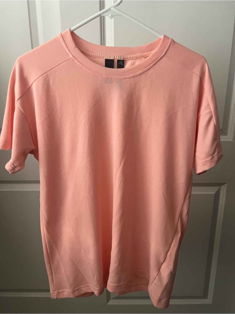 Adidas Light Peach Athletic Tee